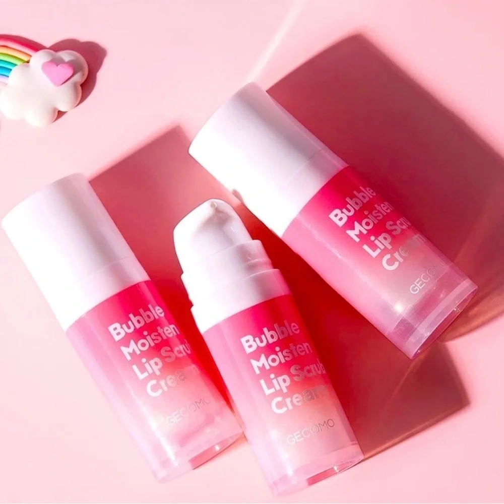 GECOMO Pink Lip Scrub Cream- bundle of 2